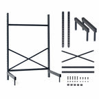 Thumbnail image #3 for Metro SmartLever SM761872-KIT Stationary Cantilevered Shelving Starter Base Kit, 76-1/4"W x 22-1/2"D x 76-3/8"H, Steel