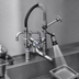 Thumbnail image #3 for T&S Brass Mini Wall-Mount Pre-Rinse Unit with Low Flow Spray Valve, 8-Inch Swing Nozzle, and Vacuum Breaker