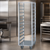 Thumbnail image #3 for Dinex Roll-In Aluminum Angle Rack, 26-Sheet Pan Capacity for 18