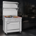Thumbnail image #3 for Southbend Platinum 32-Inch Heavy Duty Gas Range with 16-Inch Hot Top, 16-Inch Griddle, and Standard Oven