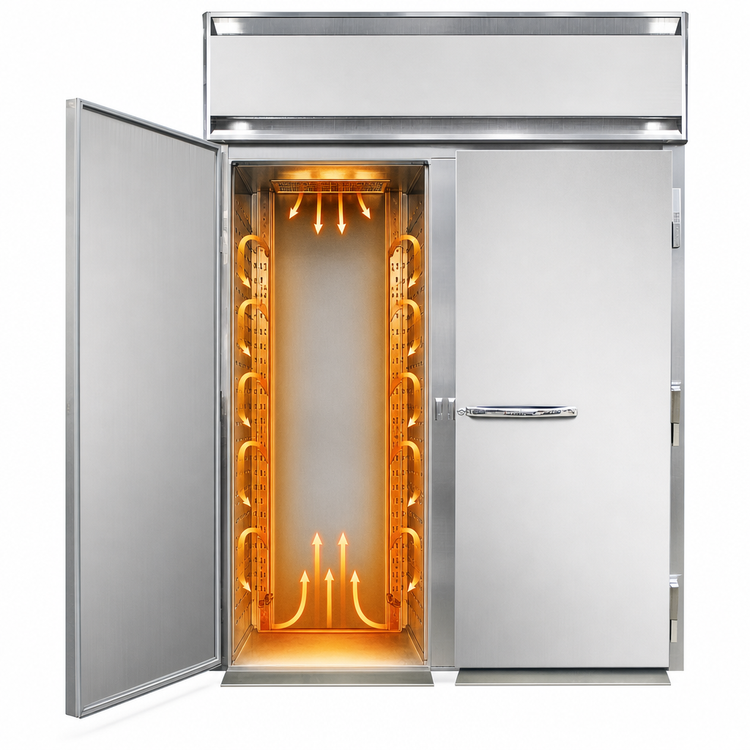 Product image #3 for Continental Refrigerator DL2WI-RT Designer Line 2-Section Roll-Thru Warmer
