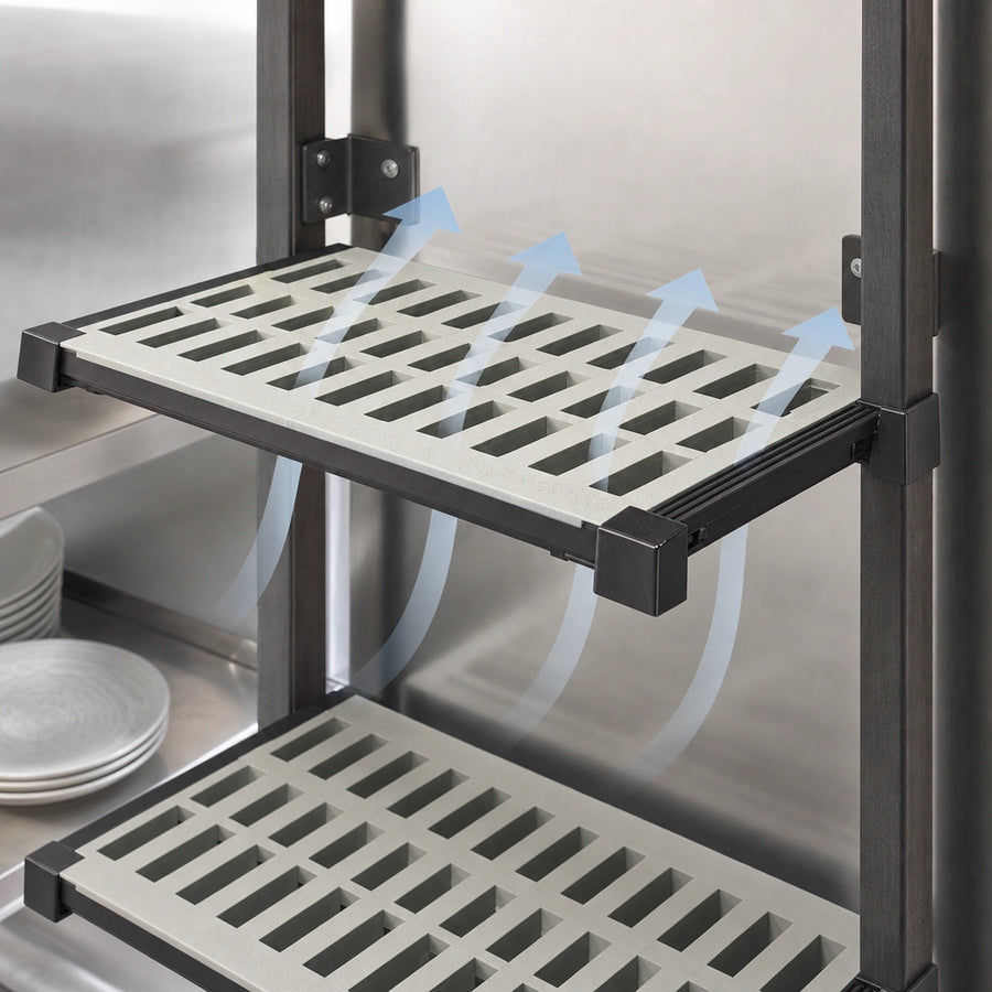 Vented Shelf Plates