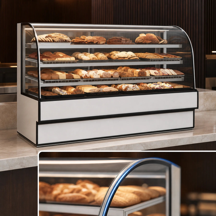 Curved Thermopane Tilt-Front Glass