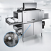 Thumbnail image #3 for American Dish Service ADC-44 High-Temperature Left-to-Right Feed Conveyor Dishwasher