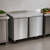 Thumbnail image #3 for Delfield 48-Inch Two-Section Worktop Freezer with Doors, Self-Contained Rear-Mounted, R290, 115V