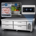 Thumbnail image #3 for 72-Inch Four-Drawer Cross Temp Chef Base Refrigerator/Freezer - Beverage-Air WTCTCS72HC