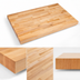 Thumbnail image #3 for John Boos 84 Inch x 30 Inch Edge Grain Wood Bakers' Table Top, Northern Hard Rock Maple
