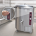 Thumbnail image #3 for Crown GL-30E 30 Gallon 2/3 Jacketed Stationary Gas Steam Kettle with Tri-Leg