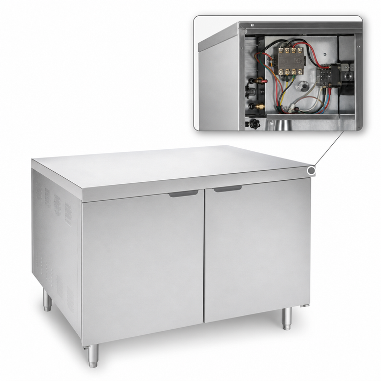 Product image #3 for Crown CE-24 Electric Steam Generator with 24 Inch Cabinet Base, 24 kW