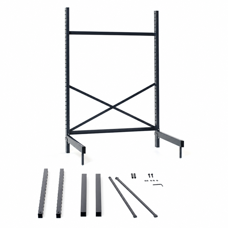 Product image #3 for Metro SmartLever 24"W x 30"D Stationary Cantilevered Shelving Starter Base Kit