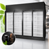 Thumbnail image #3 for True 4-Section Medium-Temperature Self-Contained Glass Door Merchandiser, Black Exterior / White Interior