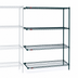 Thumbnail image #3 for Metro Super Erecta Metroseal 3 Add-On Wire Shelving Unit, 60 x 24 x 63 Inches, 4 Shelves