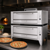 Thumbnail image #3 for Blodgett 1060 DOUBLE Double-Deck Gas Pizza Oven, 60-Inch x 37-Inch Deck Interior