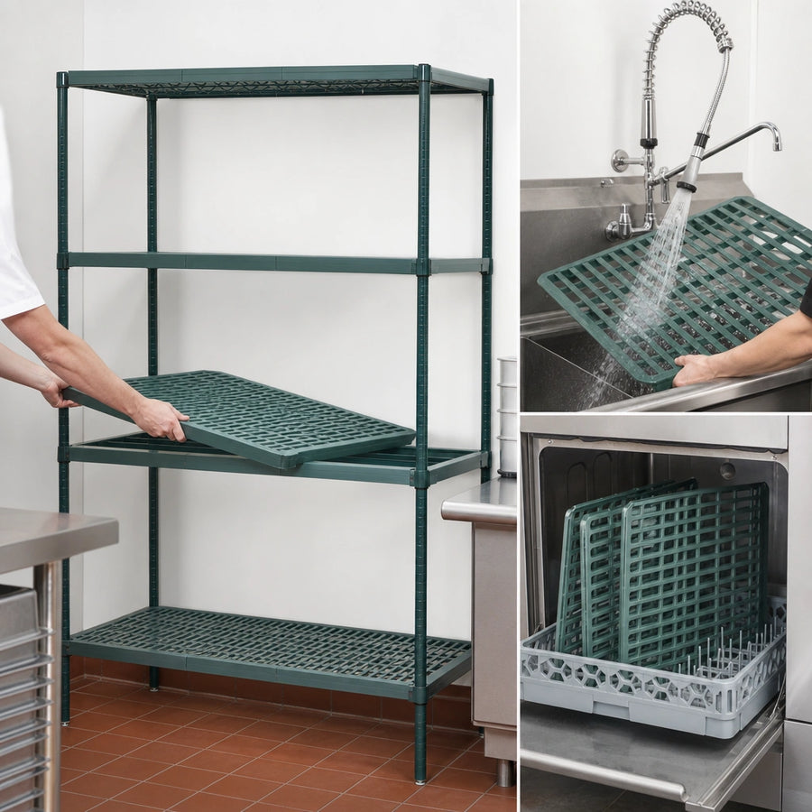 Removable Polymer Shelf Mats