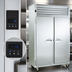 Thumbnail image #3 for Traulsen Spec-Line 48-Inch 2-Section Standard-Depth Reach-In Freezer with Full-Height Solid Doors