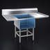 Thumbnail image #3 for Spec-Master FN Series 1-Compartment Sink with Right Drainboard, 57-1/2 Inch x 31 Inch, 14-Gauge 304 Stainless Steel