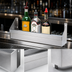 Thumbnail image #3 for Advance Tabco Underbar Basics 84-Inch Heavy-Duty Single-Tier Stainless Steel Speed Rail