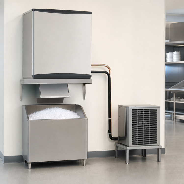 Product image #3 for Scotsman Prodigy Plus FS2330L-32 Modular Flake Ice Machine, Remote Low Side, 2275 lb/Day