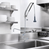 Thumbnail image #3 for EverSteel DuraPull Pull-Down Pre-Rinse Unit with Add-On Faucet, Single Hole Deck Mount, 12-Inch Swing Nozzle