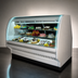 Thumbnail image #3 for Howard-McCray 99.5-Inch Wide Full-Service Remote Refrigerated Bakery Display Case with Curved Glass and LED Shelving