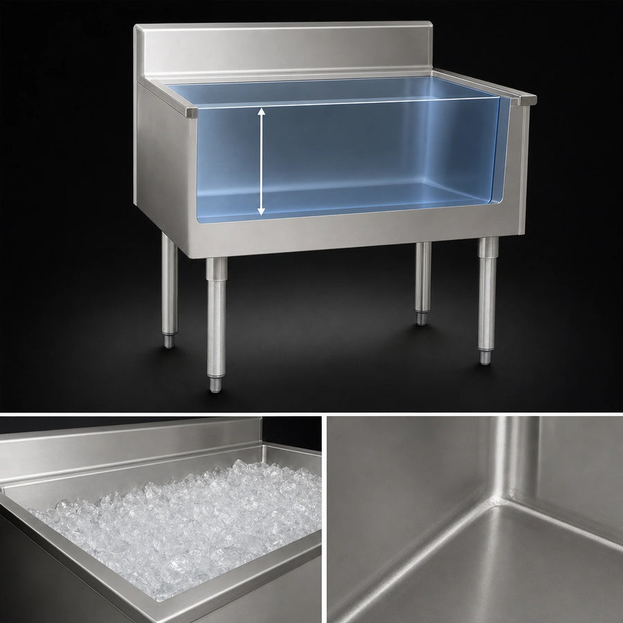 8" Deep Stainless Steel Liner