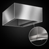 Thumbnail image #3 for SpecAir 60-Inch x 48-Inch x 20-Inch Ceiling Mount Condensate Hood with Exhaust Collar