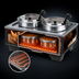 Thumbnail image #3 for Vollrath Cayenne® 1220 Full-Size Rethermalizing Soup Merchandiser Base with Country Kitchen Graphics and 7 Qt Accessory Pack