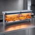Thumbnail image #3 for Hatco Glo-Ray Designer Dual Infrared Strip Heater, 63-1/2-Inch Wide, 2100W, Aluminum