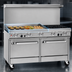 Thumbnail image #3 for Southbend Ultimate 60-Inch Gas Restaurant Range with 48-Inch Griddle, 2 Open Burners, and Dual Convection Ovens