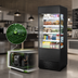Thumbnail image #3 for True 30-Inch Wide Glass-Sided Vertical Air Curtain Merchandiser Refrigerator with 4 Shelves