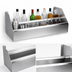 Thumbnail image #3 for CHOICE 48-Inch Double Stainless Steel Speed Rail, 10-Inch Deep