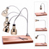 Thumbnail image #3 for Cres Cor Countertop Flexible Arm Carving Station with Polished Nickel Hood, Maple Cutting Board, and 250 Watt Infrared Lamp