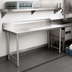 Thumbnail image #3 for Spec-Master 96-Inch Straight Clean Dish Table, Left-to-Right Operation, 14-Gauge 304 Stainless Steel Top