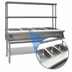 Thumbnail image #3 for Eagle Group 48-Inch 3-Well Electric Sealed-Well Hot Food Table with Double-Tier Flex-Master Overshelves