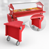 Thumbnail image #3 for Carlisle SixStar Youth Food Bar Leg, Red