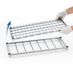 Thumbnail image #3 for Metro Super Erecta 2460DRS Stainless Steel Wire Dunnage Shelf, 24 x 60 Inches, Removable Lift-Off Deck, 1,000 lb Capacity