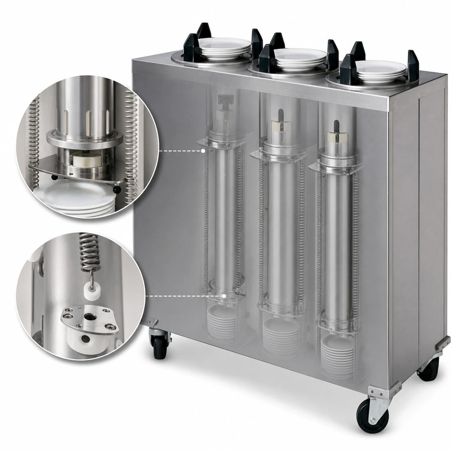 Self-Leveling Dispenser Mechanism