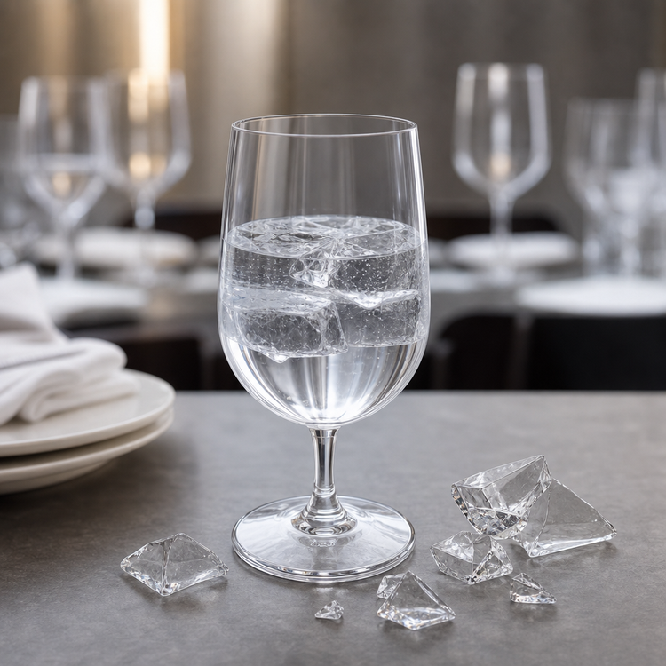 Product image #4 for Alibi 15 oz Clear Polycarbonate Water Glass