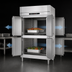 Thumbnail image #3 for Victory UltraSpec Pass-Thru Heated Holding Cabinet, Two-Section, Half-Height Solid Hinged Doors