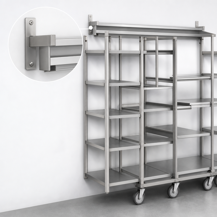 Product image #3 for Metro TOP-TRACK Wall Mount Bracket Kit