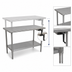Thumbnail image #3 for Eagle Group AdjusTable ADA/Ergonomic Height Adjustable Work Table with Undershelf, 60 x 24 Inches