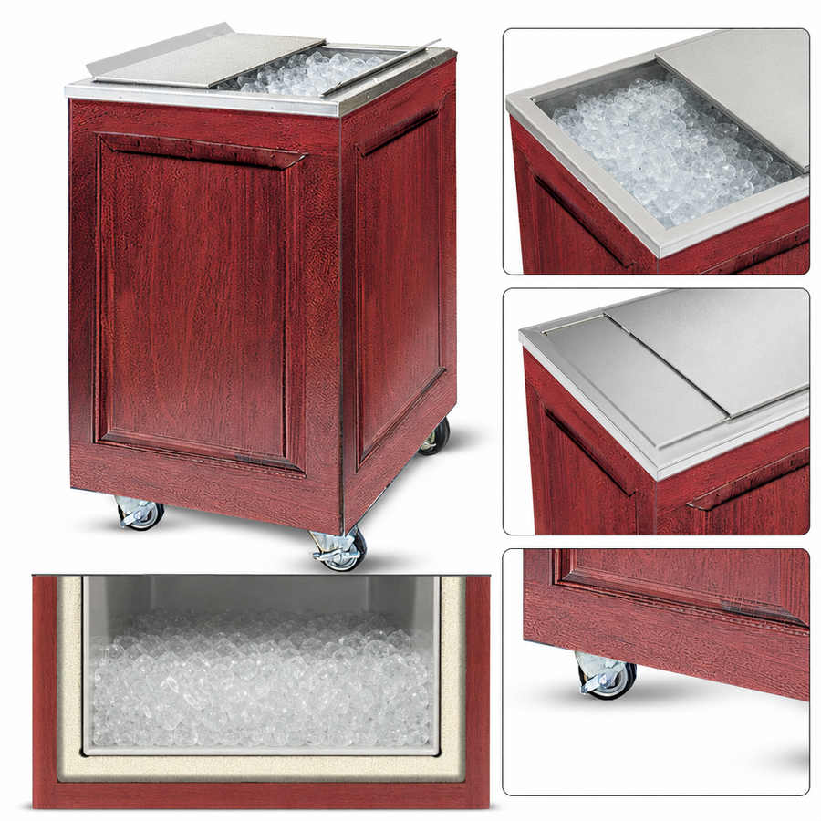 200 Lb Fully Insulated Ice Bin