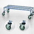 Thumbnail image #3 for Quantum 60 Inch Wide Mobile Wire Dunnage Platform Rack
