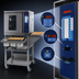 Thumbnail image #3 for Duke 59-E3XX/59-BS Single Deck Half-Size Electric Convection Oven with Stand