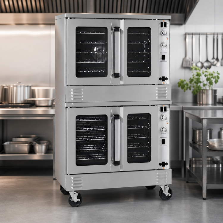Product image #3 for Southbend Platinum Full-Size Standard-Depth Double-Deck Electric Convection Oven (PCE22S/SD-V)