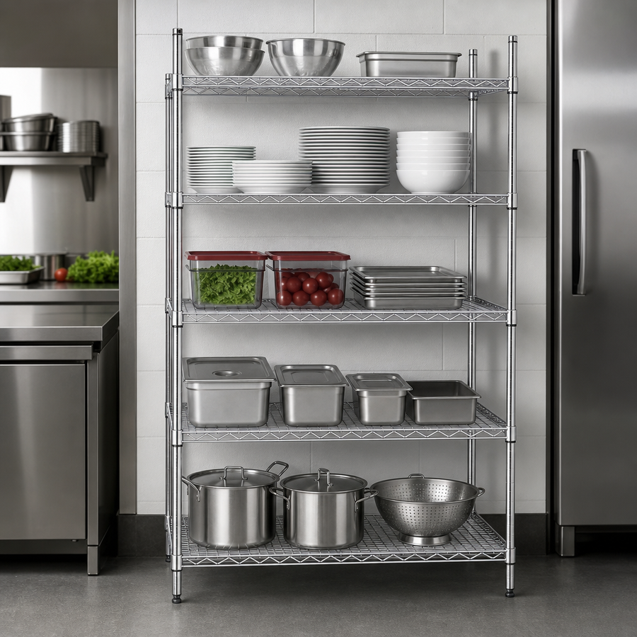 Five-Tier Storage