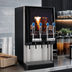 Thumbnail image #3 for BUNN Silver Series 4-Flavor Cold Beverage System with Lighted Door, Tap Handles, and Iced Coffee Display