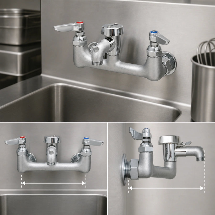 Wall-Mount 8-Inch Center Design