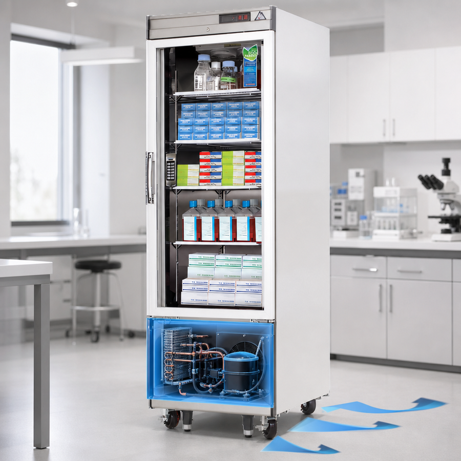 Bottom-Mounted R290 Refrigeration