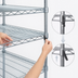 Thumbnail image #3 for Metro Super Erecta Super Adjustable Stainless Steel Wire Shelf, 72 x 24 Inches